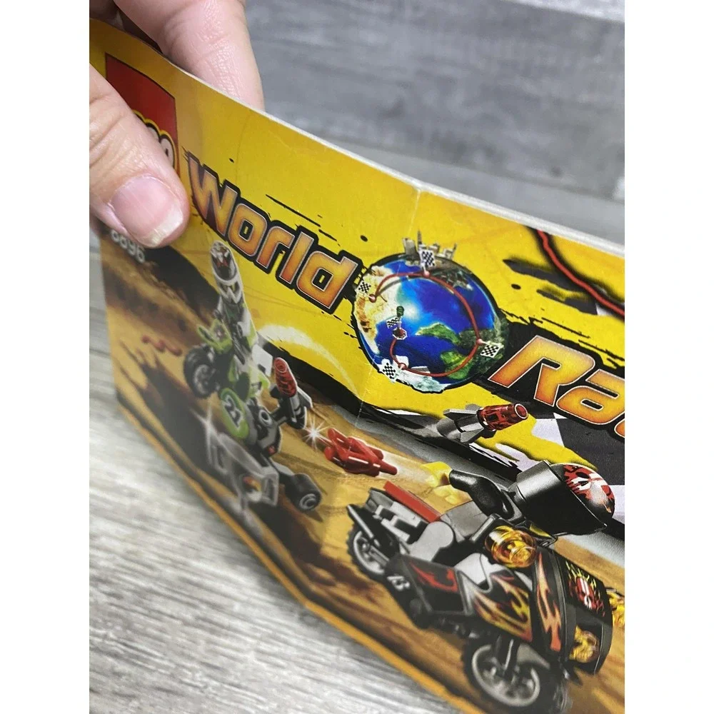 LEGO World Racers 8896 Snake Canyon Instruction Manual‎ Booklet 2010 Illustrated